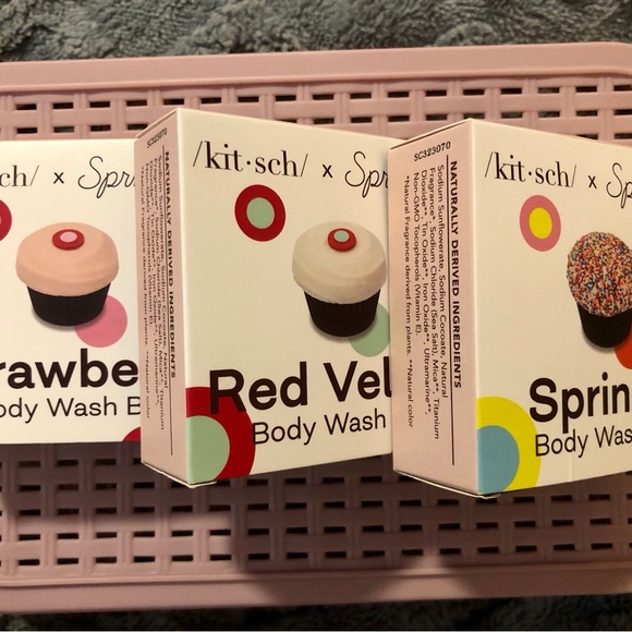 Kitsch x Sprinkles Bar Soap Body Wash, Set of 3 - Picture 2 of 15